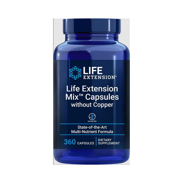 Life Extension Life Extension Mix™ Capsules without Copper 360 capsules official front image