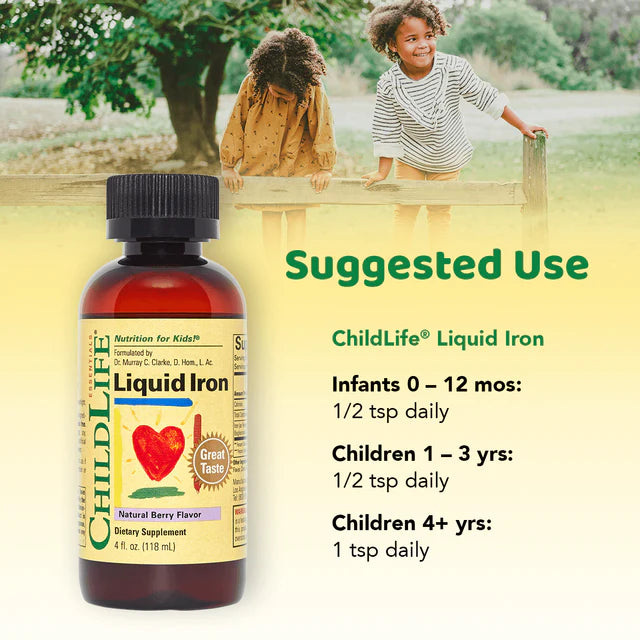 Childlife Liquid Iron 4 fl oz 118ml