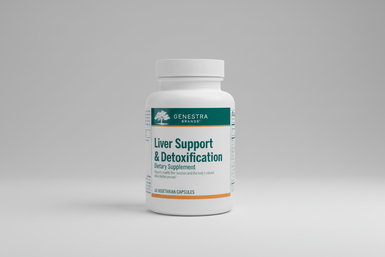 Genestra Brands Liver Support & Detoxification - 60 Vegetarian Capsules