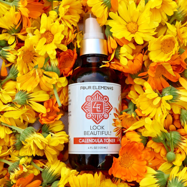 Four Elements Look Beautiful! Calendula Toner - 4 oz