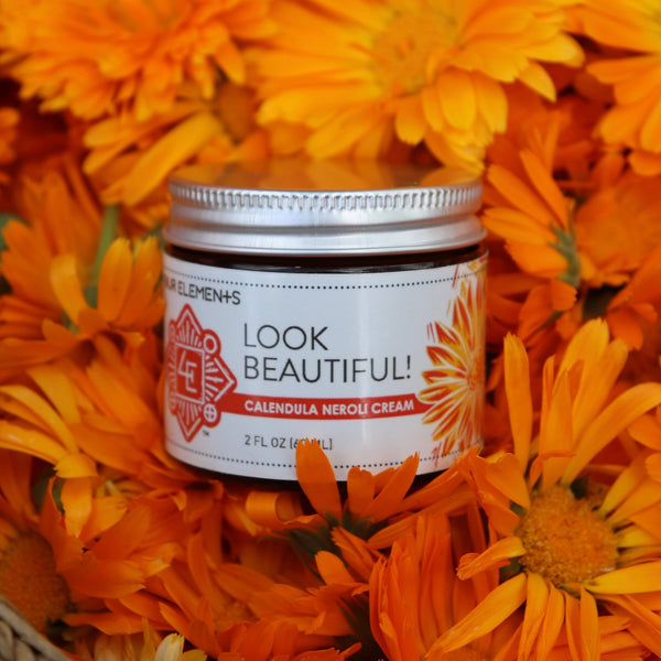 Four Elements Look Beautiful! Calendula Neroli Cream - 2 oz