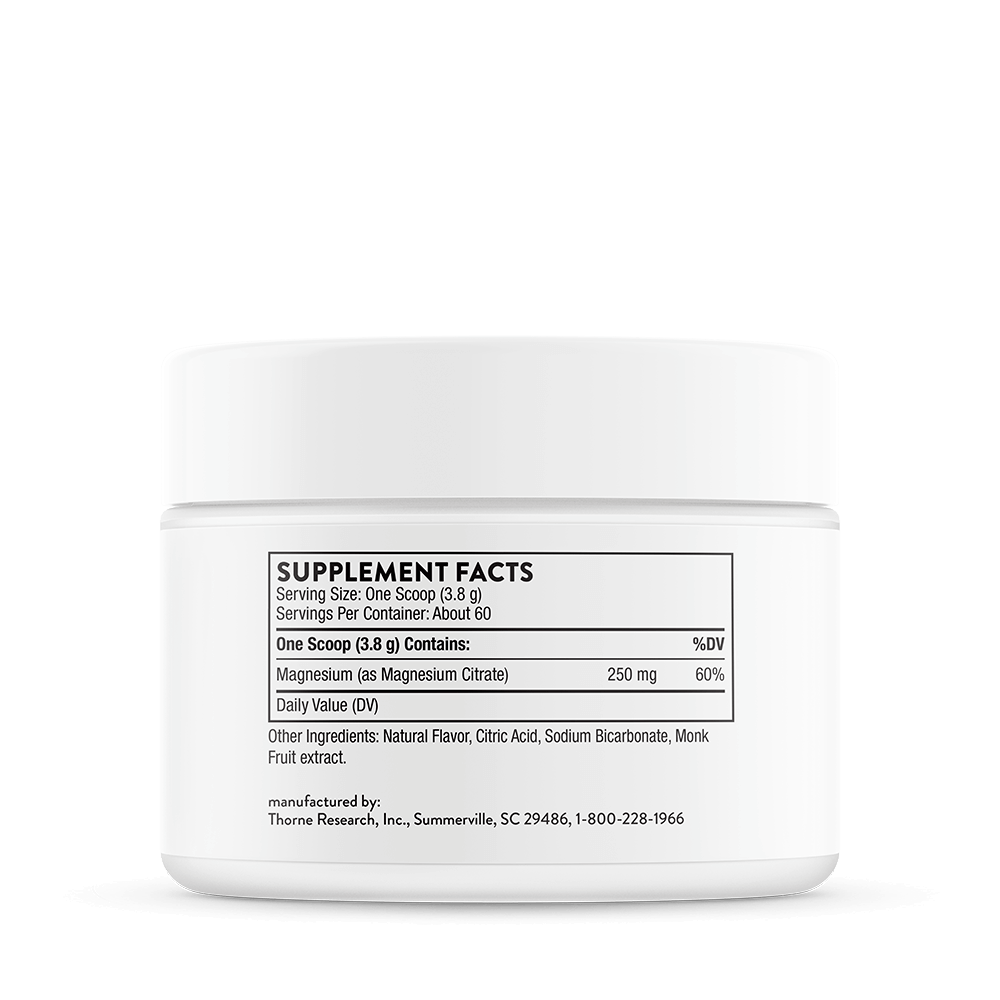 Thorne Magnesium Citrate - 60 Servings product image