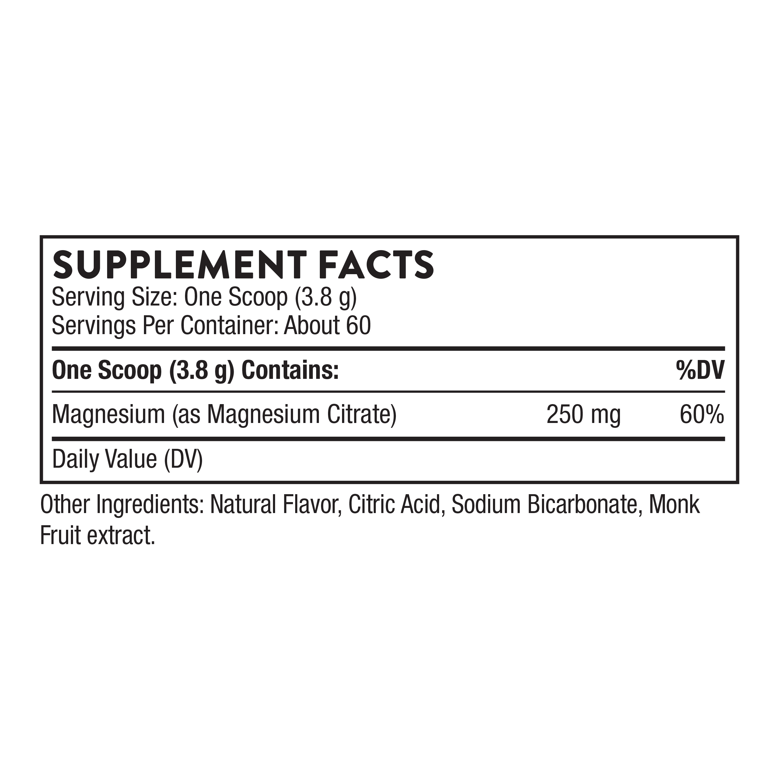 Thorne Magnesium Citrate - 60 Servings product image
