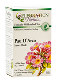 Celebration Herbals Pau D'Arco Inner Bark Tea – 24 Tea Bags