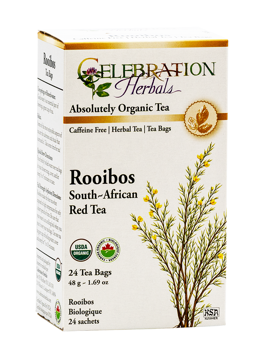 Celebration Herbals Organic Rooibos Tea – 24 Tea Bags