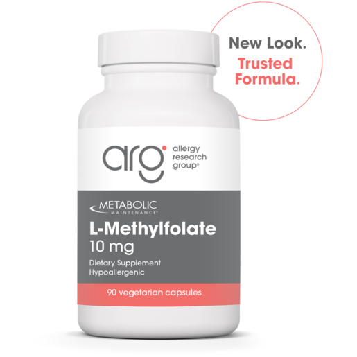 Metabolic Maintenance L-Methylfolate 10 mg 90 Capsules bottle