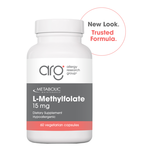Metabolic Maintenance L-Methylfolate 15 mg 60 Capsules bottle