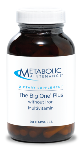 Metabolic Maintenance The Big One Plus without Iron 90 Capsules bottle