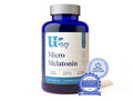 Utzy Naturals Micro Melatonin 250 mcg 120 Tablets official front image
