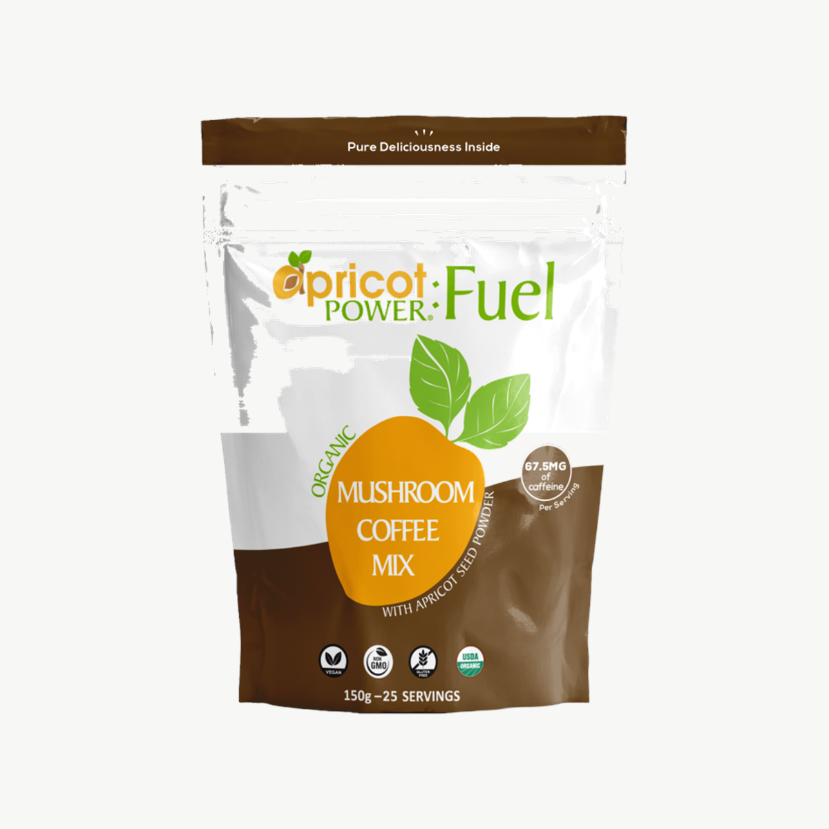 Mushroom Coffee Mix 30 Servings | Functional Adaptogenic Coffee official uniform front image