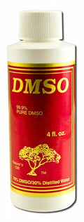Nature's Gift 70% DMSO Liquid with Distilled Water - 4 fl oz, front package label