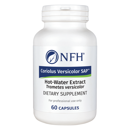 NFH Coriolus Versicolor SAP 60 Capsules bottle
