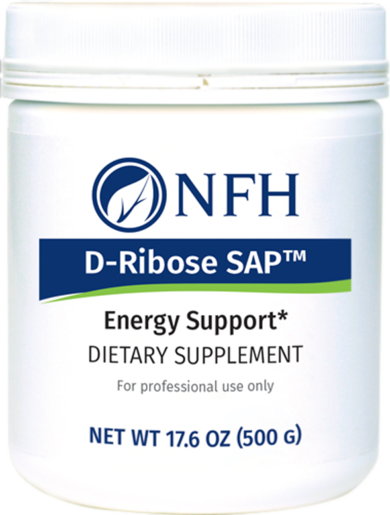 NFH D-Ribose SAP 500 g 50 Servings bottle