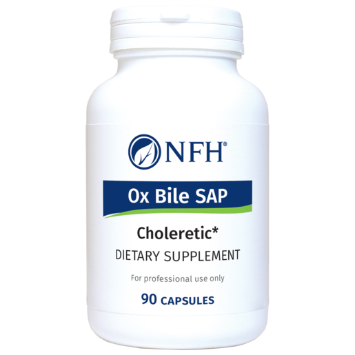NFH Ox Bile SAP 90 Capsules bottle
