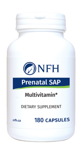 NFH Prenatal SAP 180 Capsules bottle
