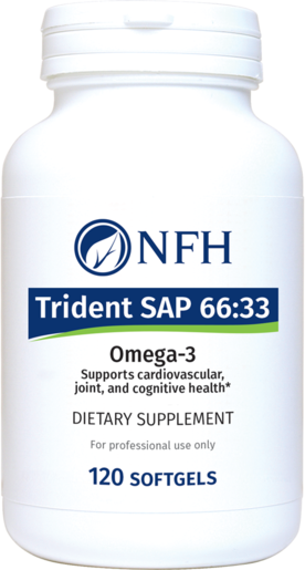 NFH Trident SAP 66:33 120 Softgels bottle