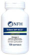NFH Trident SAP 66:33 Lemon 120 Softgels bottle