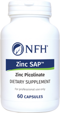 NFH Zinc SAP 60 Capsules bottle