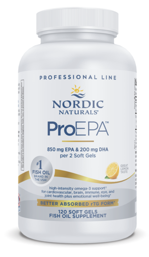 Nordic Naturals ProEPA 120 Softgels package