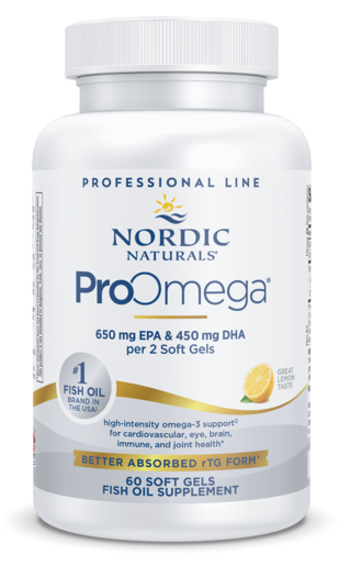 Nordic Naturals ProOmega 60 Softgels package