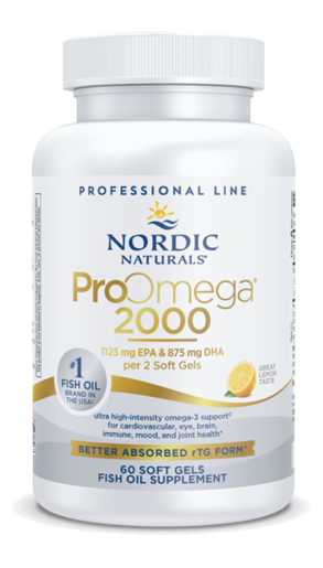 Nordic Naturals ProOmega 2000 60 Softgels package