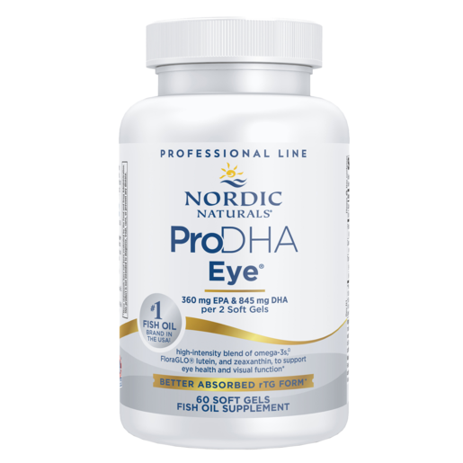 Nordic Naturals ProDHA Eye 60 Softgels package