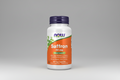 Saffron supplement bottle with NOW label on a white background
