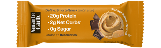NuGo Smarte Carb Peanut Butter Crunch protein bars, 12-bar package