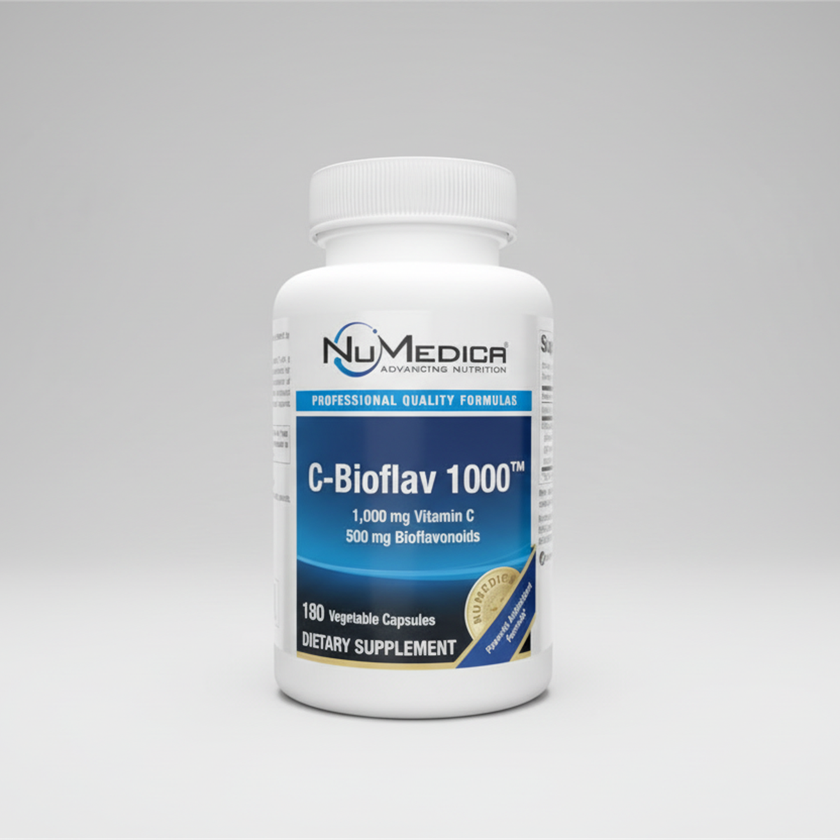 NuMedica C-Bioflav 1,000 180 Vegetable Capsules official full-bottle front image