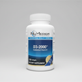 NuMedica D3-2000 120 Softgels official full-bottle front image
