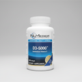 NuMedica D3-5000 180 Softgels official full-bottle front image