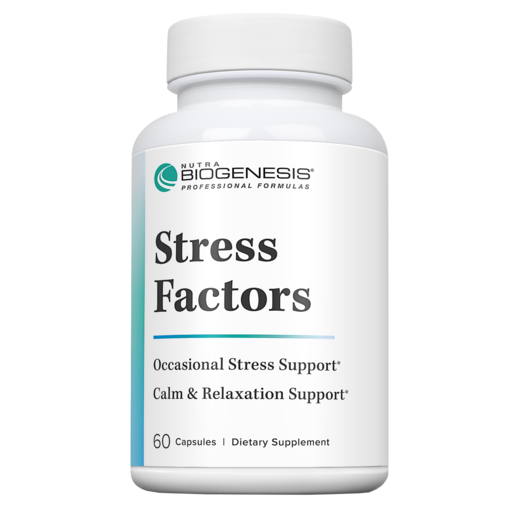 Nutra Biogenesis Stress Factors 60 Capsules bottle