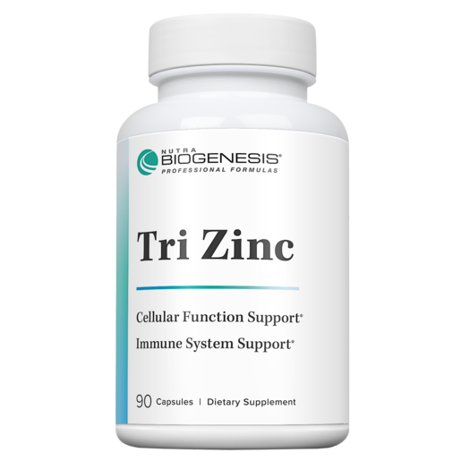 Nutra Biogenesis Tri Zinc 90 Capsules bottle