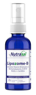 Nutrasal LipoZome-B 2 fl oz spray bottle