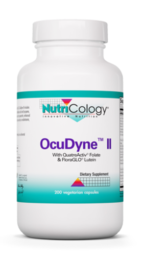 NutriCology OcuDyne II 200 capsules bottle