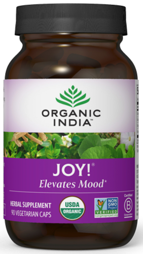 Organic India Joy! 90 Capsules – package front