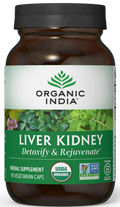 Organic India Liver Kidney 90 Capsules – package front