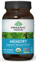 Organic India Memory 90 Capsules – package front