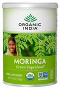 Organic India Moringa Powder 113 Servings – package front