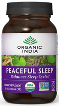 Organic India Peaceful Sleep 90 Capsules – package front