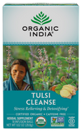 Organic India Tulsi Cleanse 18 Bags – package front