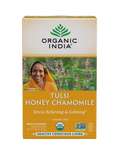 Organic India Tulsi Honey Chamomile 18 Bags – package front