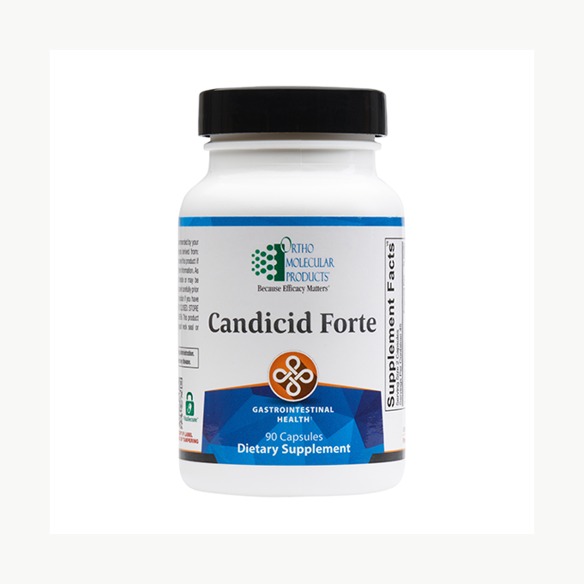 Ortho Molecular Products Candicid Forte 90 Capsules official uniform front v5 1200x1200