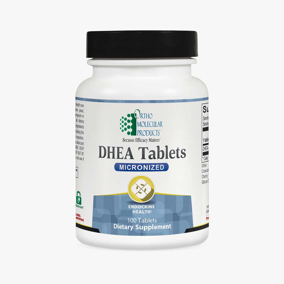 Ortho Molecular Products DHEA 5 mg 90 Tablets official uniform front v5 1200x1200