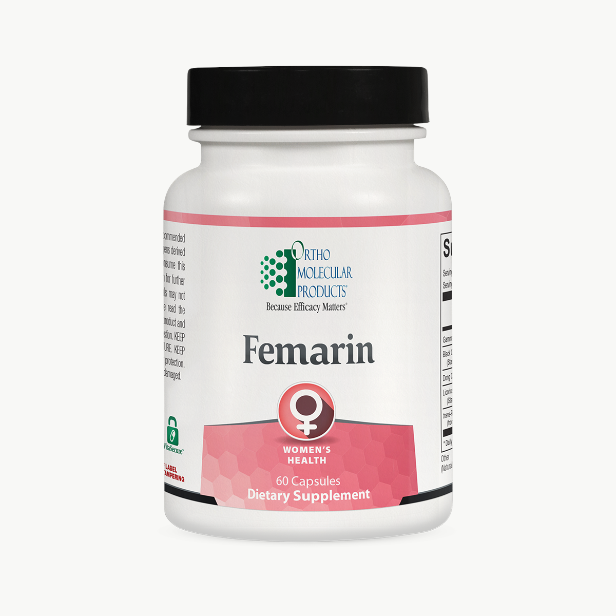 Ortho Molecular Products Femarin 60 Capsules official uniform front v5 1200x1200