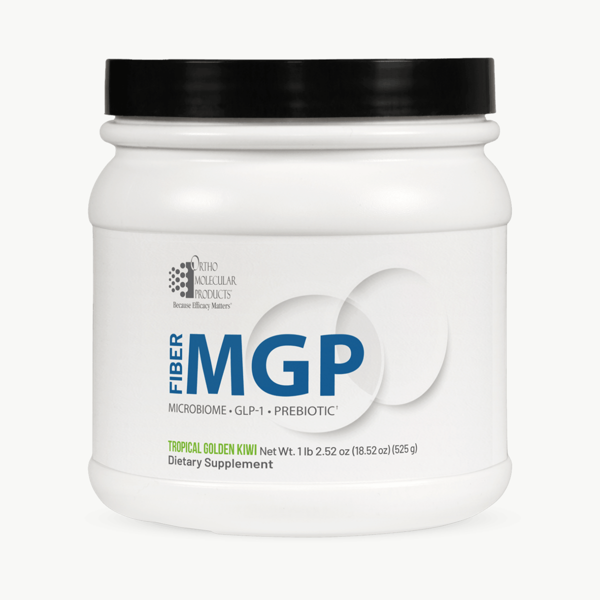 Ortho Molecular Products Fiber MGP Powder 30 Servings official uniform front v5 1200x1200