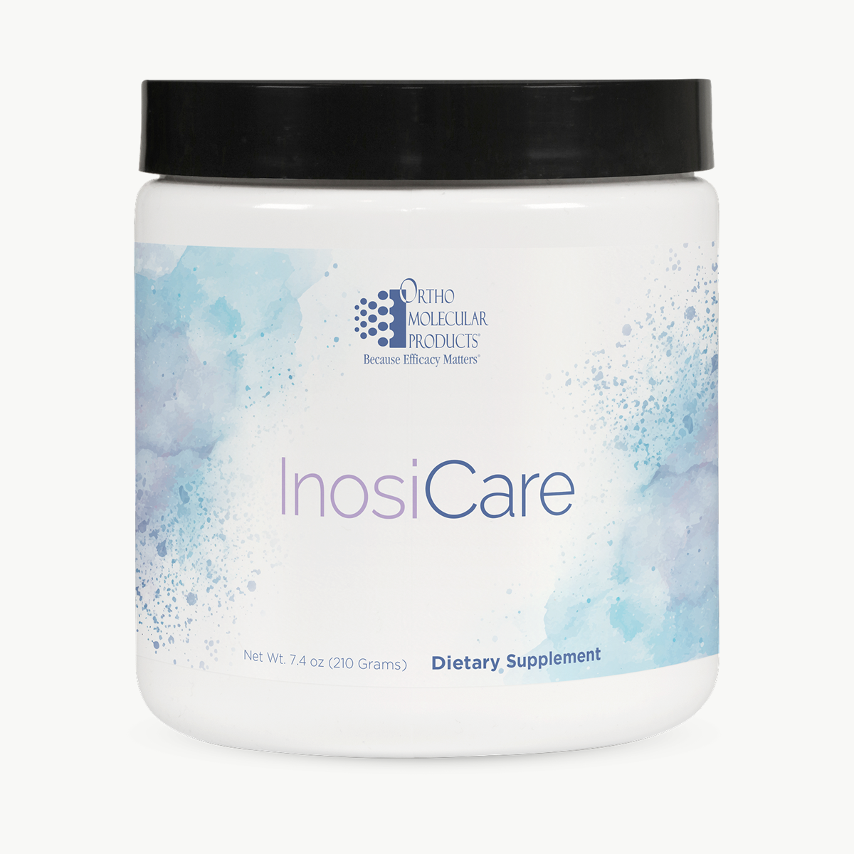 Ortho Molecular Products InosiCare Powder 30 Servings official uniform front v5 1200x1200