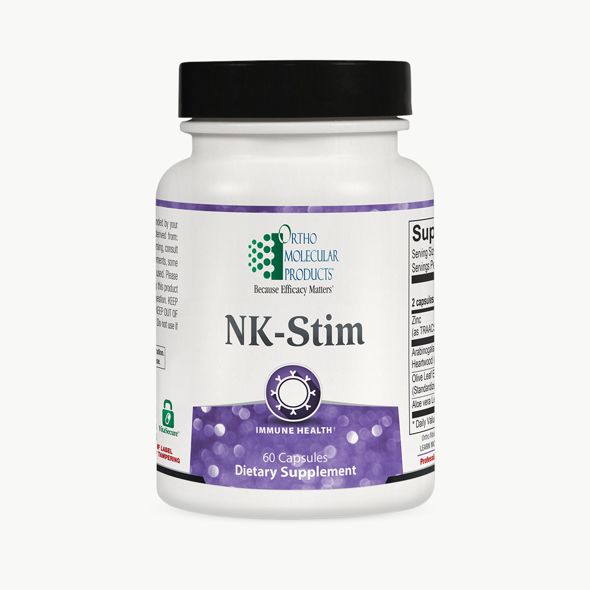 Ortho Molecular Products NK-Stim 60 Capsules official uniform front v5 1200x1200