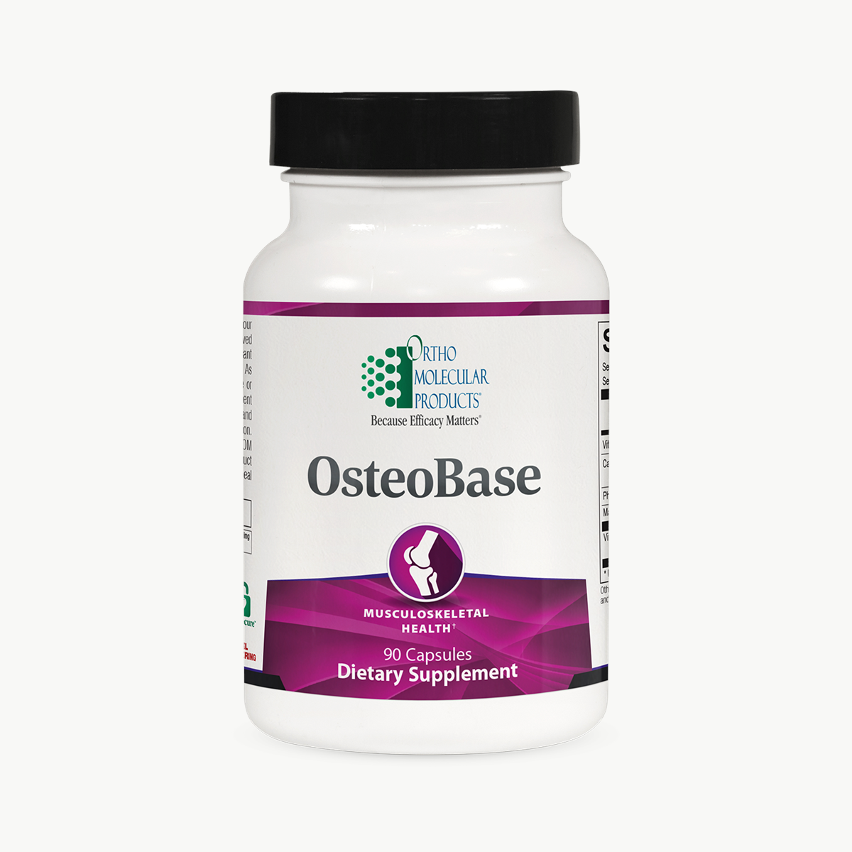 Ortho Molecular Products OsteoBase 90 Capsules official uniform front v5 1200x1200