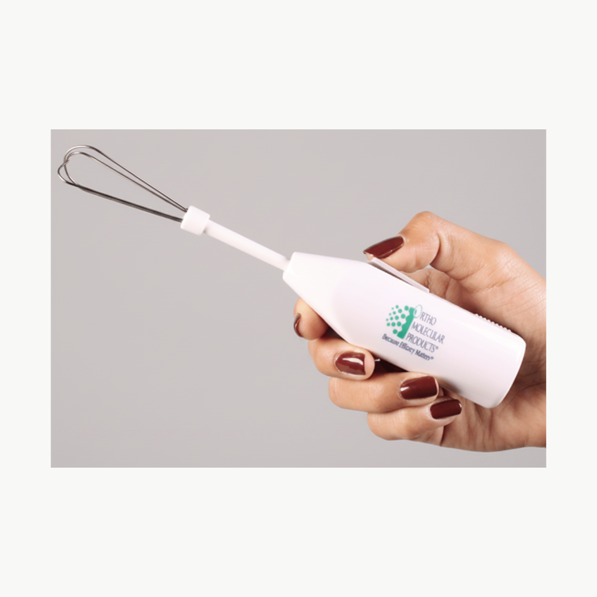 Ortho Molecular Products Portable Drink Mixer corrected uniform front v3 1200x1200